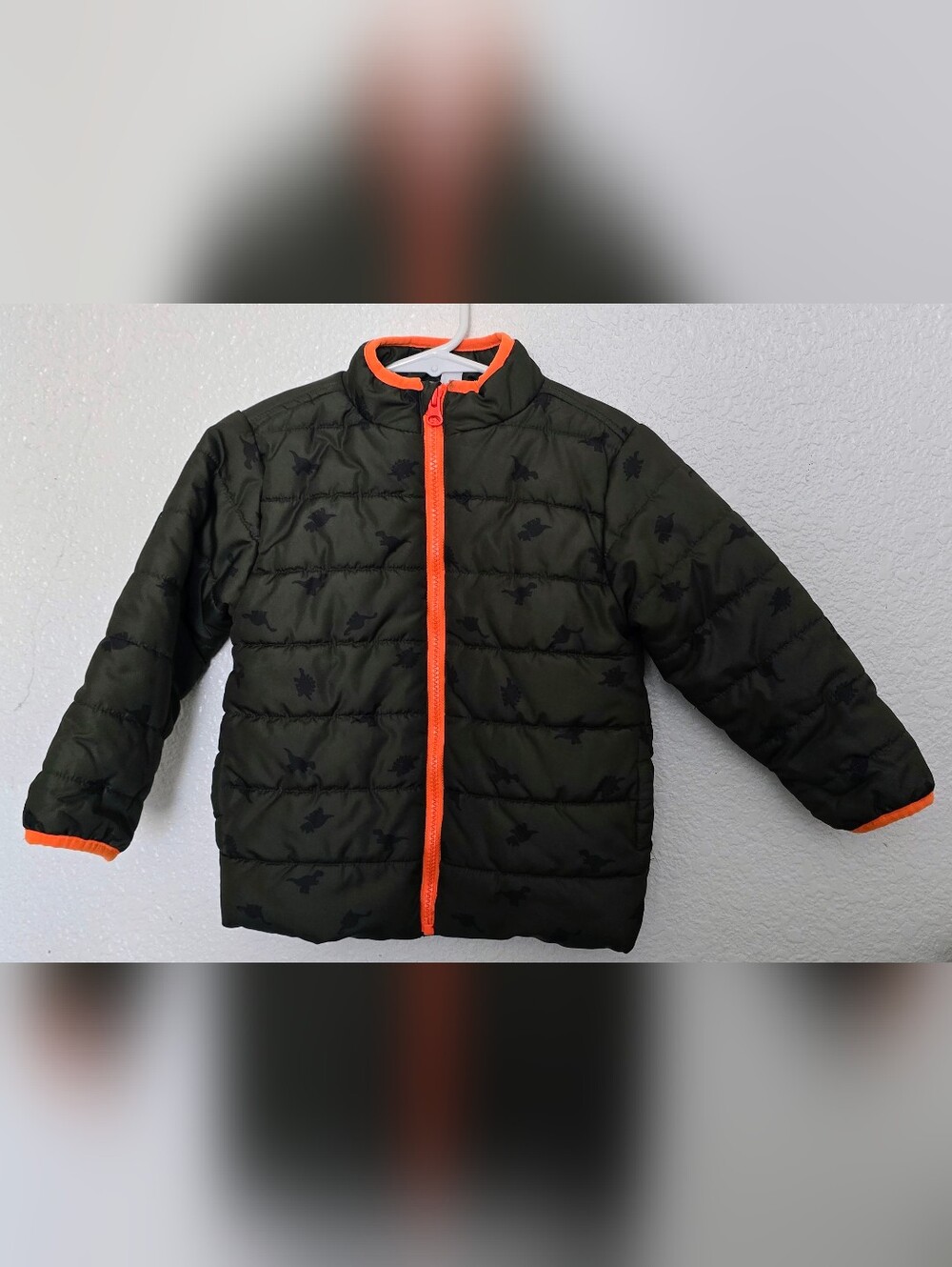 Kids Headquarters Dinosaur Puffer Jacket - Size 3T
